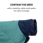 Ruffwear, Dirtbag Dog Towel, Camping and Outdoor Absorbent Coat, Aurora Teal, Small