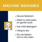 RUFFWEAR Jacket for Dogs, Windproof and Waterproof, Miniature Breeds, Size: XX-Small, Blue Atoll, Vert Jacket, 0575-409S2