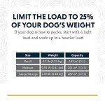 Ruffwear, Singletrak Dog Pack, Hiking Backpack with Hydration Bladders, Red Currant, Small