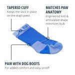 Ruffwear, Bark'n Boot Socks, Comfortable Dog Socks & Boot Liners, Blue Pool, 3.00 in/ 3.25 in
