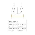 Ruffwear, Bark'n Boot Socks, Comfortable Dog Socks & Boot Liners, Blue Pool, 3.00 in/ 3.25 in