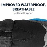 Ruffwear, Polar Trex Waterproof Winter Dog Boots with Rubber Soles for Cold Weather, Obsidian Black, 2.50 in (2 Boots)