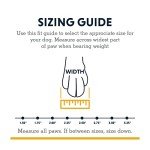 Ruffwear, Grip Trex Dog Boots, Outdoor Booties with Rubber Soles for Hiking and Running, Obsidian Black, 2.00 in