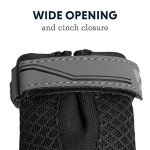 Ruffwear, Grip Trex Dog Boots, Outdoor Booties with Rubber Soles for Hiking and Running, Obsidian Black, 2.00 in