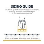 Ruffwear, Polar Trex Waterproof Winter Dog Boots with Rubber Soles for Cold Weather, Obsidian Black, 2.25 in (2 Boots)