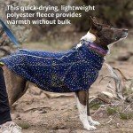 Ruffwear, Climate Changer Quick Drying, Breathable Fleece Jacket for Dogs, Blue Jay, Medium