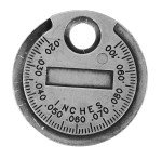 OEMTOOLS 25352 Ramp Style Spark Plug Gap Gauge, Spark Plug Gapping Tool, Spark Plug Gauge Gap Tool, Spark Plug Adjustment Tool, Plug Gapping Tool