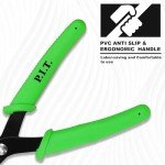 P.I.T. Small Wire Cutters, Diagonal Cutting Pliers, Precision Mini Flush Cut Pliers, Micro Cutter for Soft Copper Wire,Floral, Jewelry, Electronics, Model Craft,Heating Wire,3d Print,5''