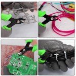 P.I.T. Small Wire Cutters, Diagonal Cutting Pliers, Precision Mini Flush Cut Pliers, Micro Cutter for Soft Copper Wire,Floral, Jewelry, Electronics, Model Craft,Heating Wire,3d Print,5''