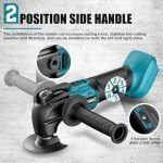 Cordless Oscillating Tool for Makita 18V Battery, 6 Variable Speed Brushless-Motor Tool, Oscillating multi tool kit for Cutting Wood Drywall Nails Remove Grout & Sanding(Battery Not Included)