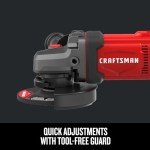 CRAFTSMAN V20* Angle Grinder, Small, 4-1/2-Inch, Tool Only (CMCG400B)