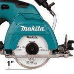 Makita CC02Z 12V MAX CXT Lithium-Ion Cordless Tile/Glass Saw, 3-3/8"