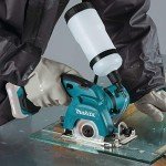 Makita CC02Z 12V MAX CXT Lithium-Ion Cordless Tile/Glass Saw, 3-3/8"