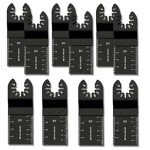 HOTBEST BI-Metal/Wood/Iron Nails Oscillating Saw Blades Universal Bi-Metal Quick Release Multi Tool Blades, Fits Dewalt, Porter Cable,Rockwell,Makita,Black & Decker,Bosch Craftsman,Fein Multi