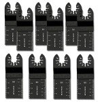 HOTBEST BI-Metal/Wood/Iron Nails Oscillating Saw Blades Universal Bi-Metal Quick Release Multi Tool Blades, Fits Dewalt, Porter Cable,Rockwell,Makita,Black & Decker,Bosch Craftsman,Fein Multi