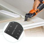 HOTBEST BI-Metal/Wood/Iron Nails Oscillating Saw Blades Universal Bi-Metal Quick Release Multi Tool Blades, Fits Dewalt, Porter Cable,Rockwell,Makita,Black & Decker,Bosch Craftsman,Fein Multi