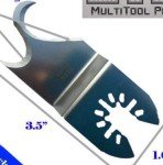 3x Multi Purpose Cutting Knife Blade Oscillating Multi Tool compatible for Black & Decker Fein Craftsman Makita Black and Decker