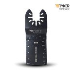 Quick Release Oscillating Saw Blades - 10 Piece Tool Set | Universal Fit Bi-Metal Blade for Cutting Wood Metal | Multitool Blades for Fein Multimaster, Dewalt, Makita, Milwaukee, Rockwell, Dremel