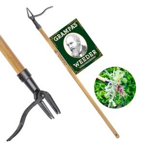Grampa's Weeder - Easy Stand-Up Weed Puller Tool