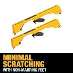 DEWALT Miter Saw Mounting Brackets, Compatible with DW723, DWX723, DWX724, and DWX725 Stands (DW7231)