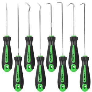 FTIHTRY 8-Piece Precision Pick and Hook Set