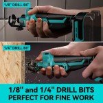 Cordless Drywall Cut-Out Tool for Makita 18V Battery, 3 Speed Adjustable Brushless Rotary Saw with Up to 30000 RPM, Compact Spiral Saw Kit for Cutting Wood Drywall,Sheetrock,Wood, (Bare Tool Only)