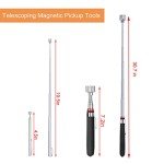 Telescoping Magnetic Pick-Up Tool Set - 3 Pack