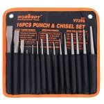 16-Piece Punch and Chisel Tool Set