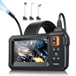High-Def Endoscope Camera with Light and Screen