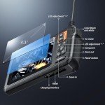 High-Def Endoscope Camera with Light and Screen