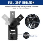 WORKPRO 18-Piece Socket Extension and Adapter Kit