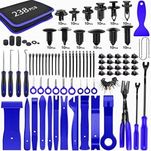 238-Piece Trim Removal Tool Set for Auto Use