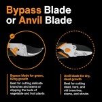 Fiskars Bypass Pruning Shears with Sharp Blade