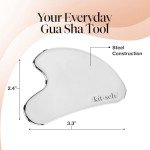 Stainless Steel Gua Sha Tool for Face & Body