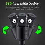 CIGOTU 4-in-1 Right Angle Drill Adapter Set