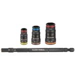 Klein 7-in-1 Impact Socket Set with Flip Sockets