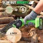 Mini Cordless Electric Chainsaw for Easy Trimming