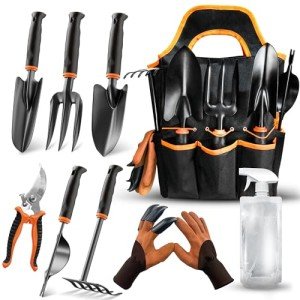 10-Piece Heavy Duty Gardening Tool Set
