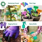 83-Piece Heavy Duty Garden Tool Set with Tote