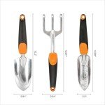 Fiskars 3-in-1 Garden Tool Set for Easy Gardening