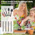 Stainless Steel Garden Tool Set with Long Handles
