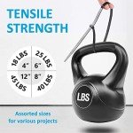 Assorted Black Zip Ties - 400 Pack 4” to 12”