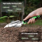 8-Piece Garden Tool Set with Tote Bag