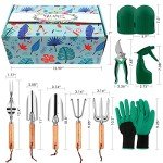 10-Piece Heavy Duty Gardening Tool Set