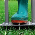 Walensee Manual Lawn Aerator with 15 Metal Spikes