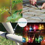 Assorted Black Zip Ties - 400 Pack 4” to 12”