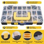 Bonost 2240 Pieces Hardware Assortment Kit - Metric & SAE Machine Screw Assortment Kit with Assorted Nuts, Bolts, and Washers (3 Trays)