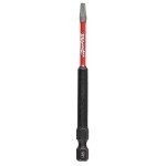 Milwaukee SHOCKWAVE Square Recess 1 x 3-1/2 in. L Impact Power Bit Steel 1 pc.