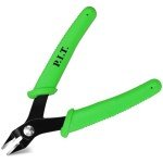 P.I.T. Small Wire Cutters, Diagonal Cutting Pliers, Precision Mini Flush Cut Pliers, Micro Cutter for Soft Copper Wire,Floral, Jewelry, Electronics, Model Craft,Heating Wire,3d Print,5''