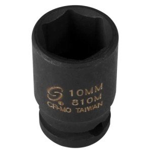 Sunex 810m 1/4-Inch Drive 10-Mm Impact Socket